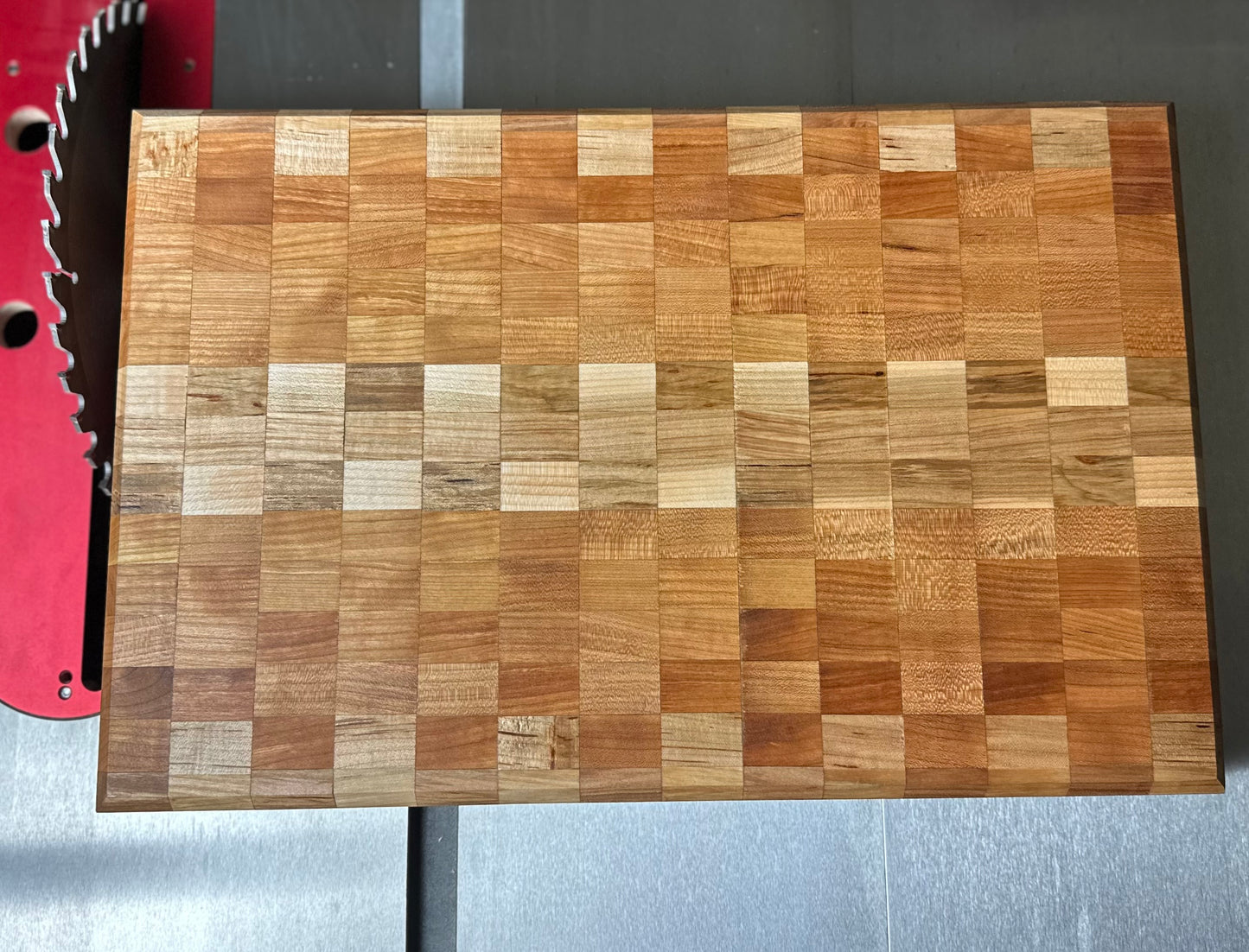 Cherry and Maple Cutting board